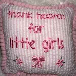 Pink and White Decorative New Wall Hanger Pillow